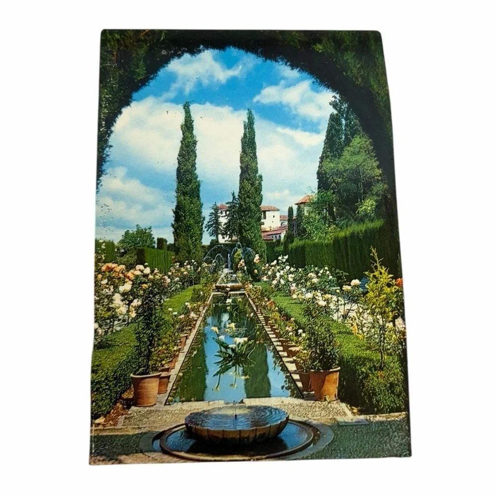 Vintage Kolor-Zerkowitz Postcard - Granada, Spain